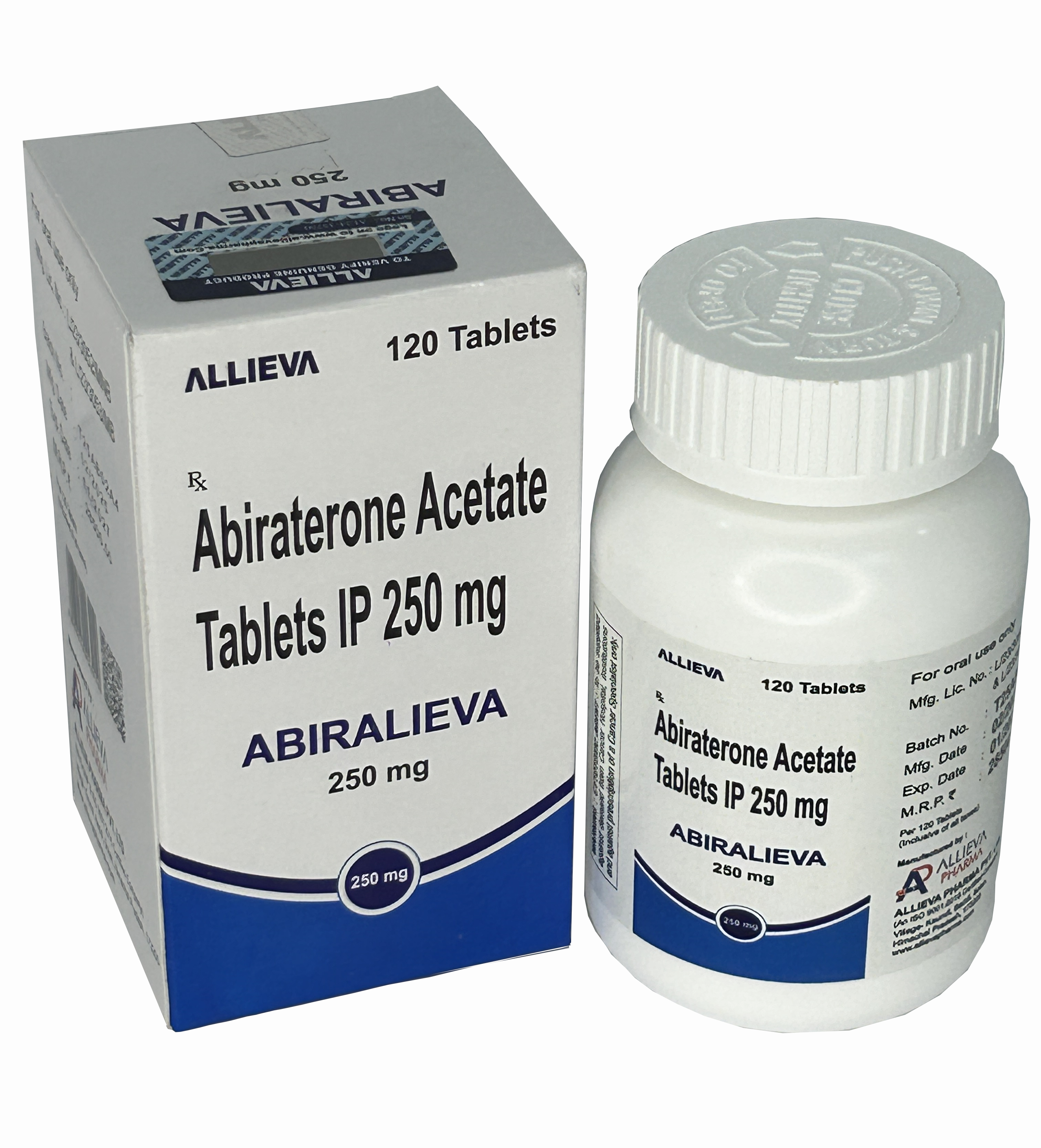 ABIRATERONE ACETATE TABLETS IP 250 MG