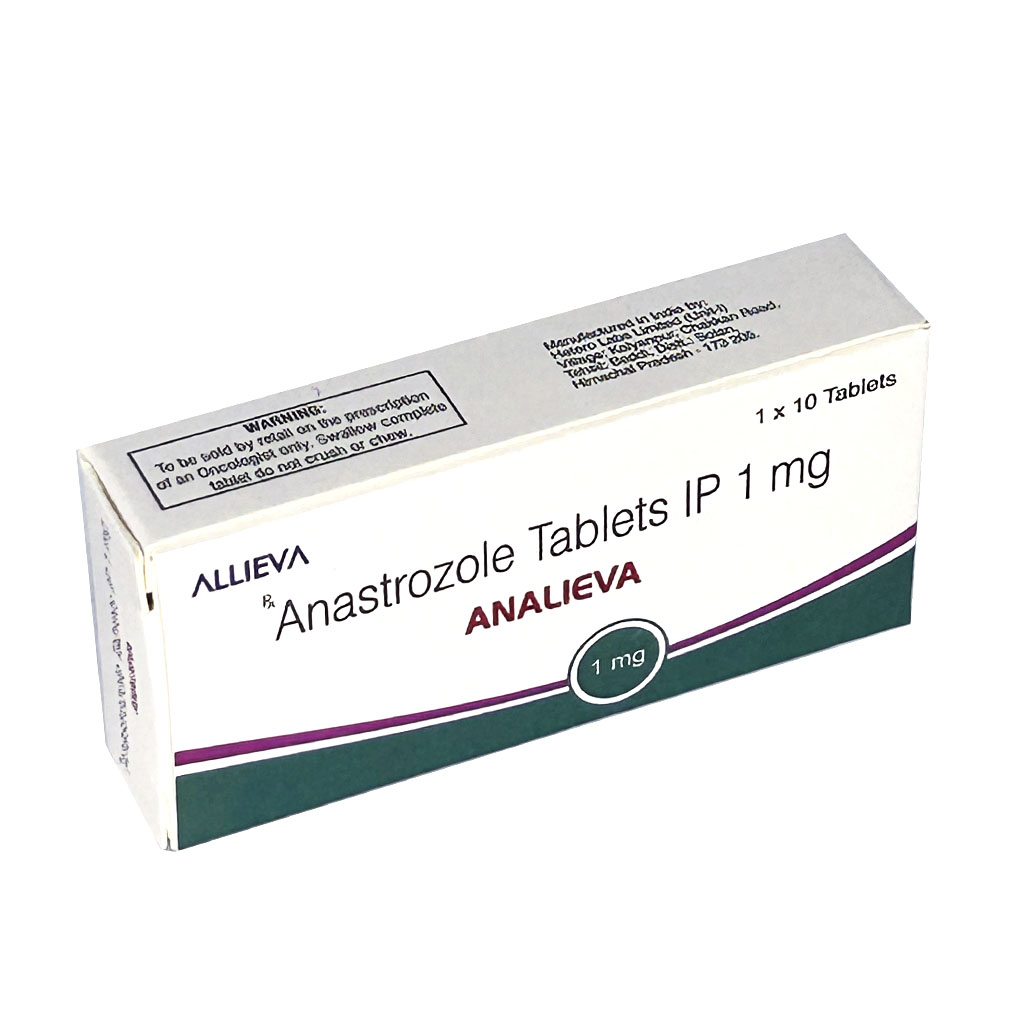ANALIEVA 1MG Anastrozole Tablets 1 mg by ANALIEVA 1MG