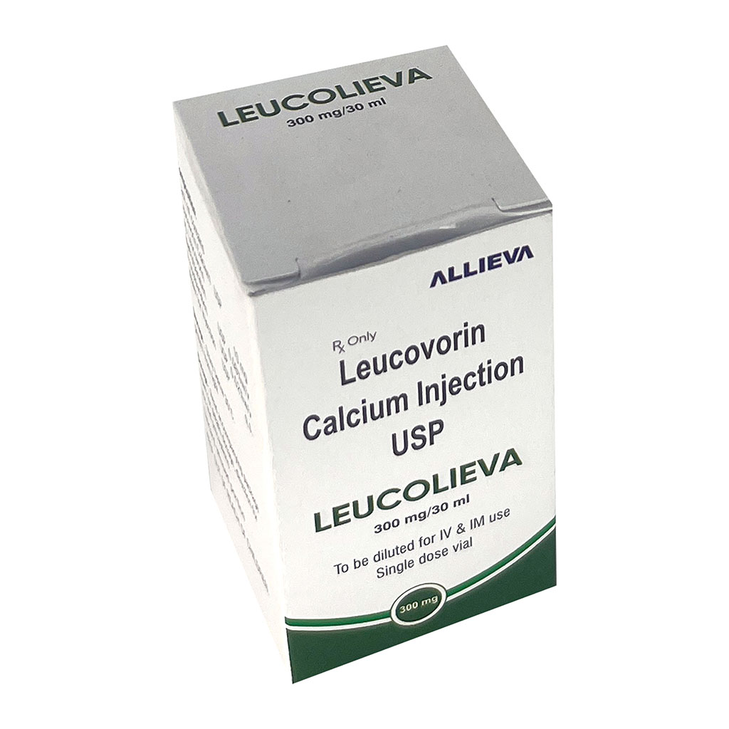 LEUCOLIEVA 300MG Leucovorin Calcium Injection USP 300mg by Allieva Pharma Private Limited