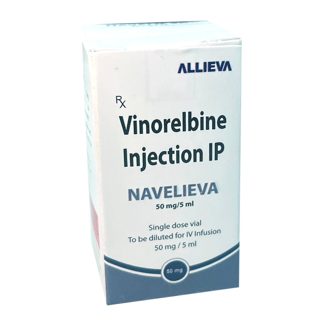 NAVELIEVA 50MG Vinorelbine Injection IP 50mg by NAVELIEVA 50MG