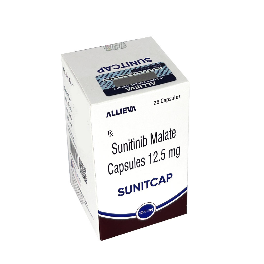SUNITCAP 12.5MG Sunitinib Malate Capsules 12.5mg by SUNITCAP 12.5MG