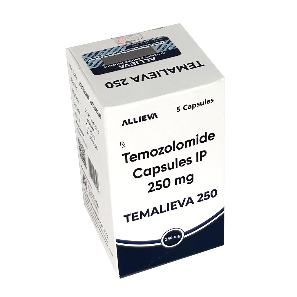 Temozolomide Capsules IP 250mg