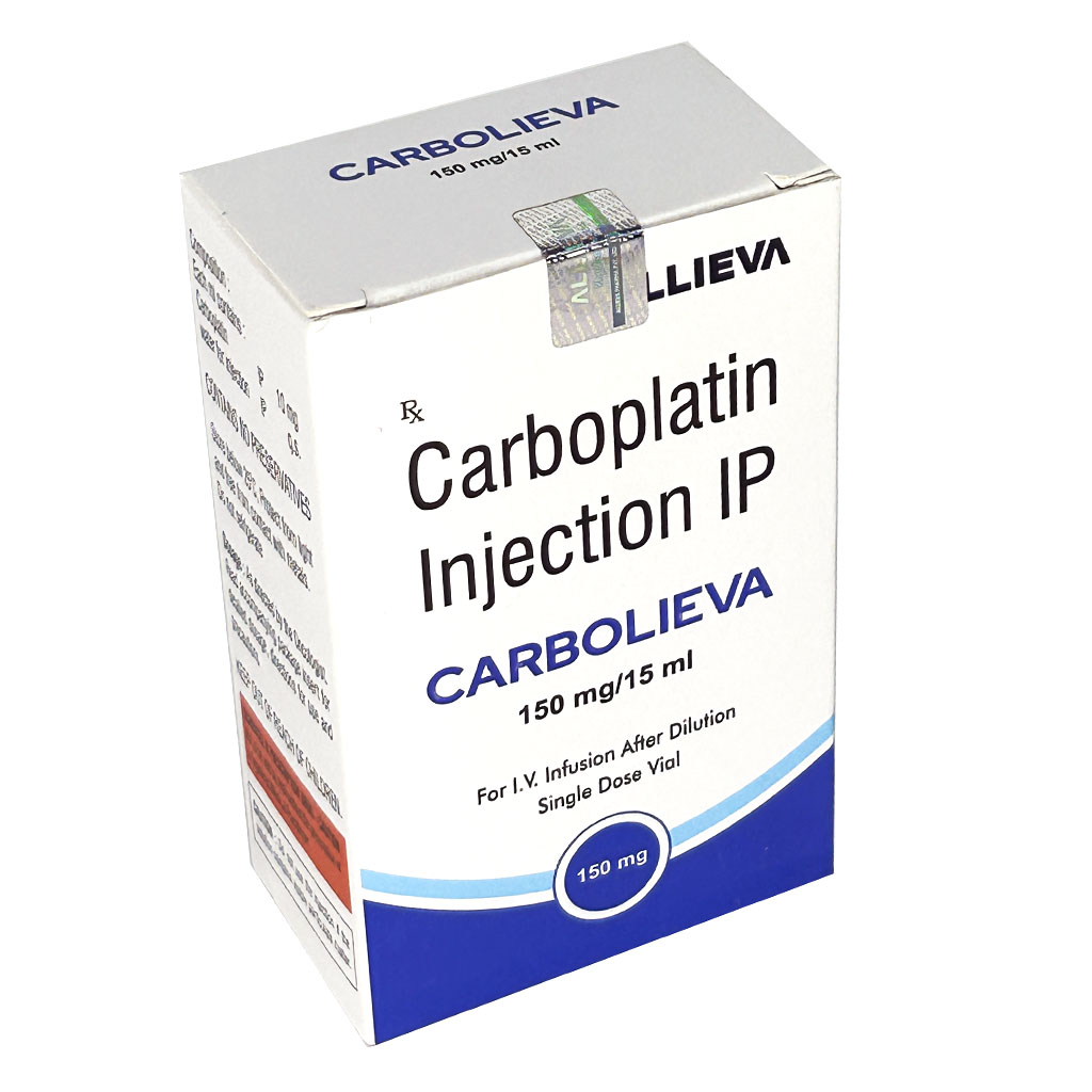 CARBOLIEVA 150MG Carboplatin Injection IP 150mg by Allieva Pharma Private Limited