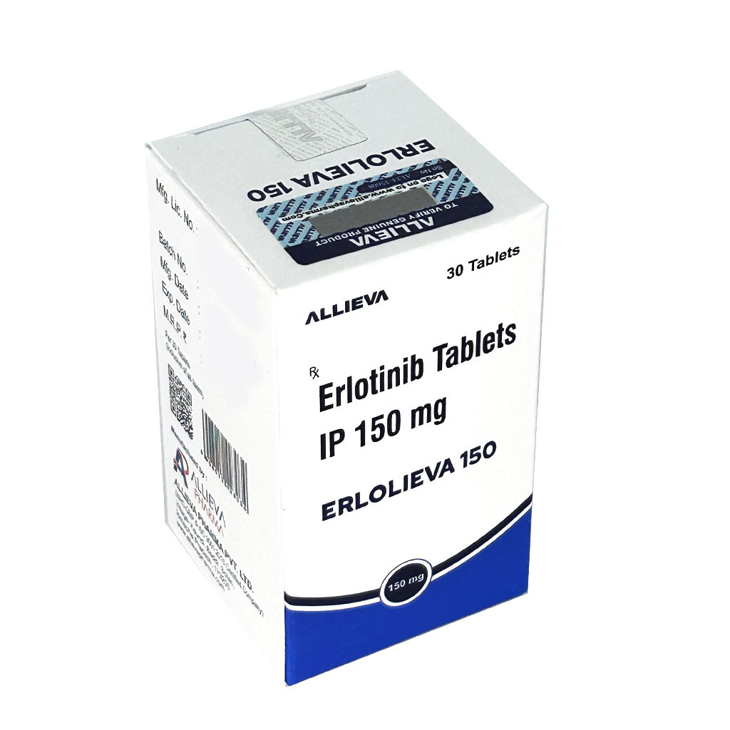 ERLOLIEVA 150MG Erlotinib Tablets IP 150mg by ERLOLIEVA 150MG