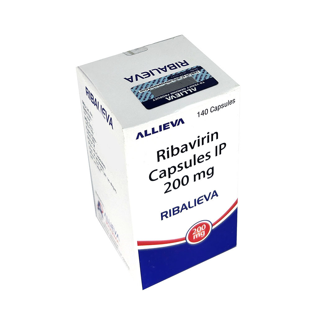 RIBALIEVA 200 MG Ribavirin 200mg by Allieva Pharma Private Limited