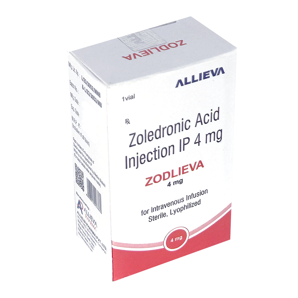 ZODLIEVA 4MG Zoledronic Acid Injection IP 4mg by ZODLIEVA 4MG