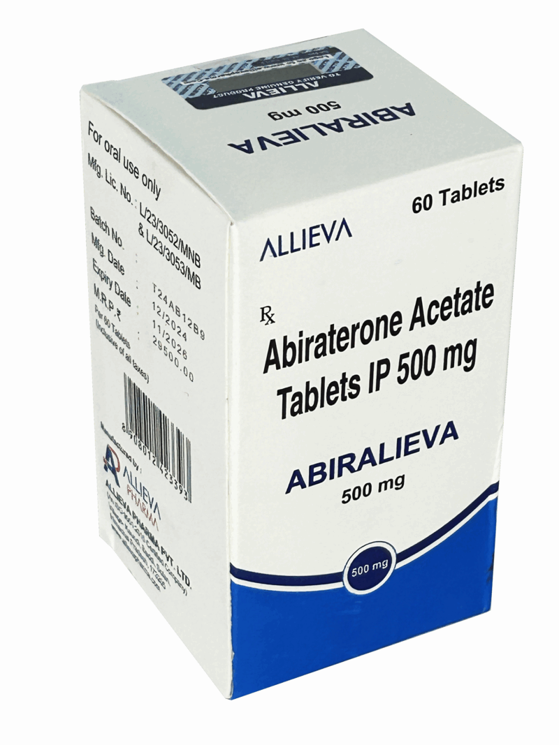 ABIRALIEVA 500mg Abiraterone Acetate Tablets