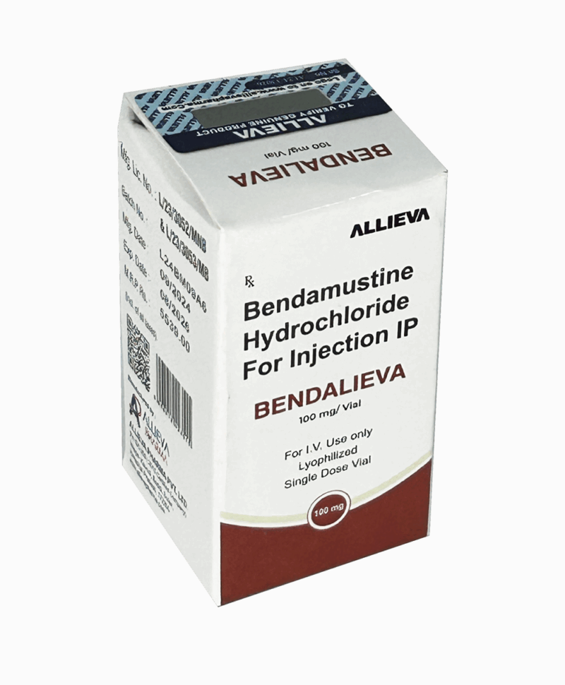 Bendalieva Bendamustine Hydrochloride for Injection IP 100mg
