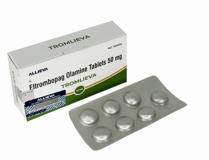 Tromlieva Eltrombopag Olamine 50mg Tablet - Image 3