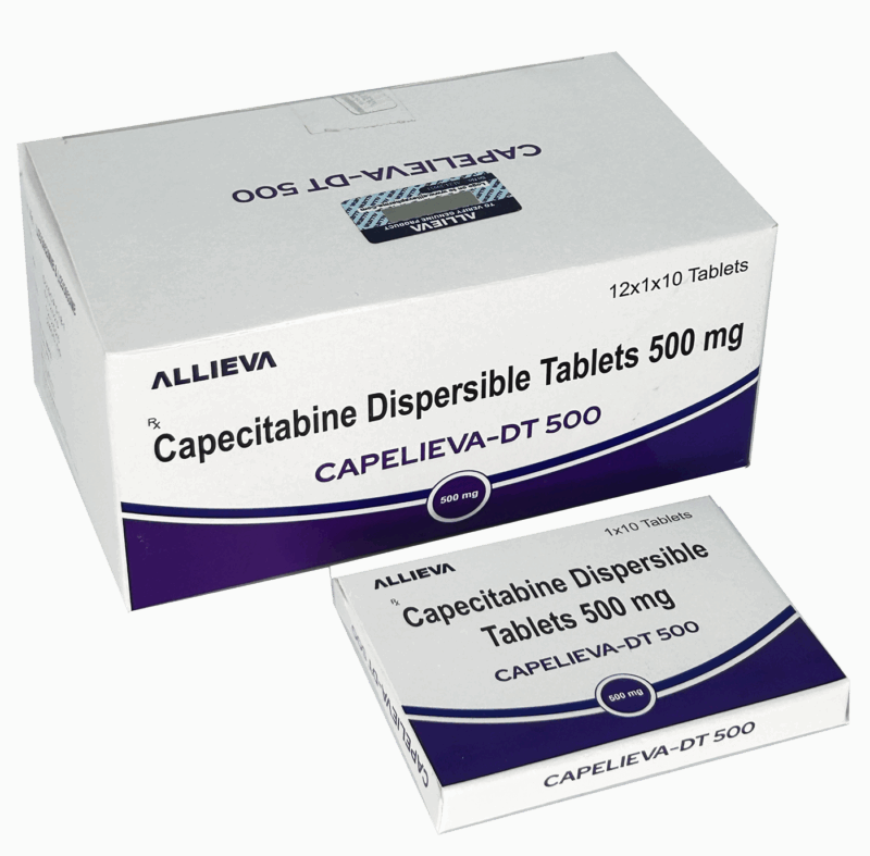 Capelieva-DT 500 Capecitabine Dispersible  Tablet 500mg - Image 2