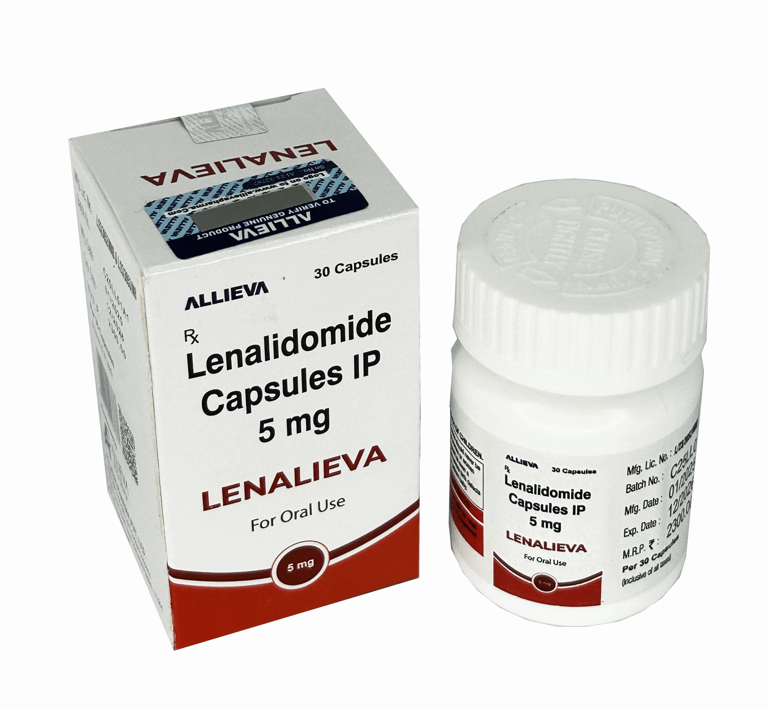 Lenalieva Lenalidomide Capsules IP 5mg - Image 2